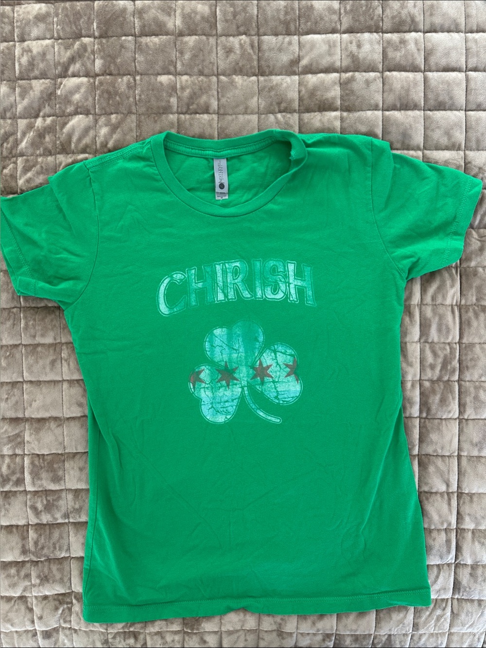 “Chirish” Women’s Size Medium St. Patrick’s T-shirt